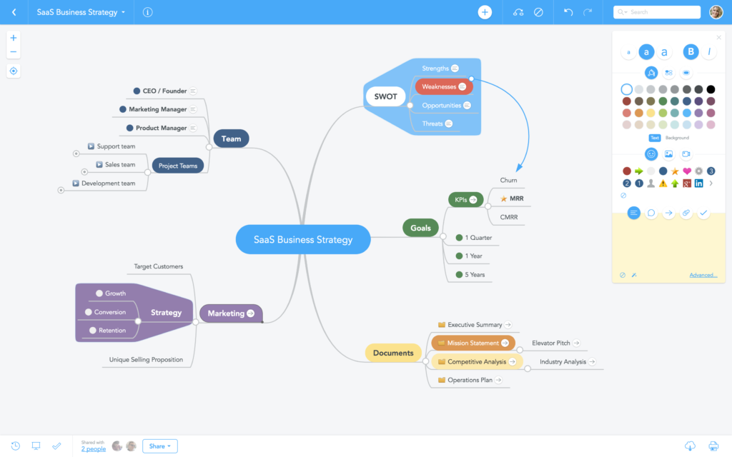 best free mind mapping software 2016